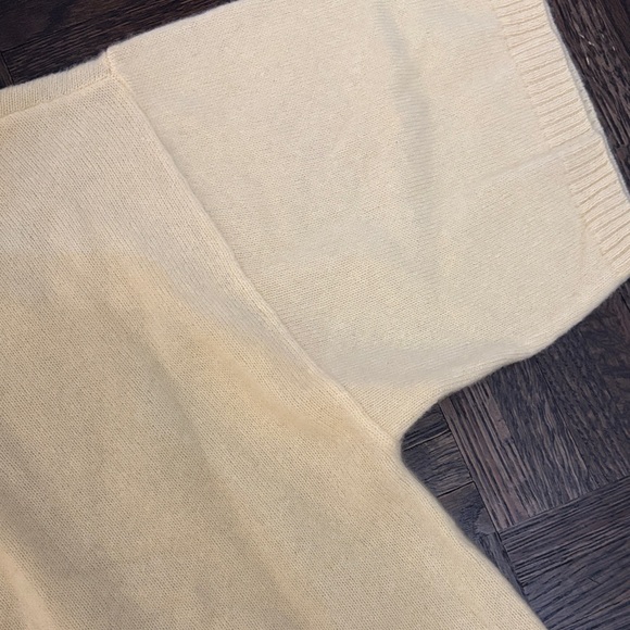 Joie Yellow Short Sleeve Sweater - Picture 3 of 4